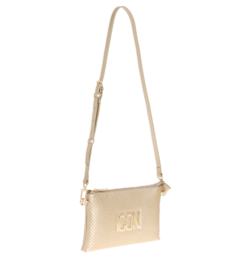 Icon Borsa a Mano/Tracolla Oro Sadie ICBS12A02