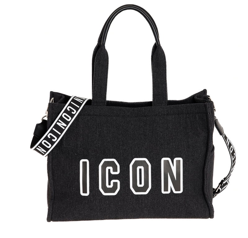 ICON BORSA A MANO/TRACOLLA NERA TAYLOR ICBS02A01