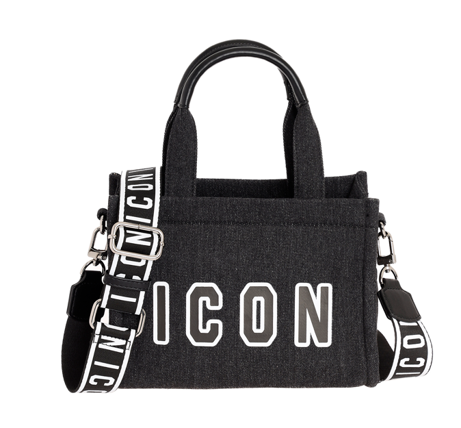 ICON BORSA A MANO/TRACOLLA NERA TAYLOR ICBS02A02
