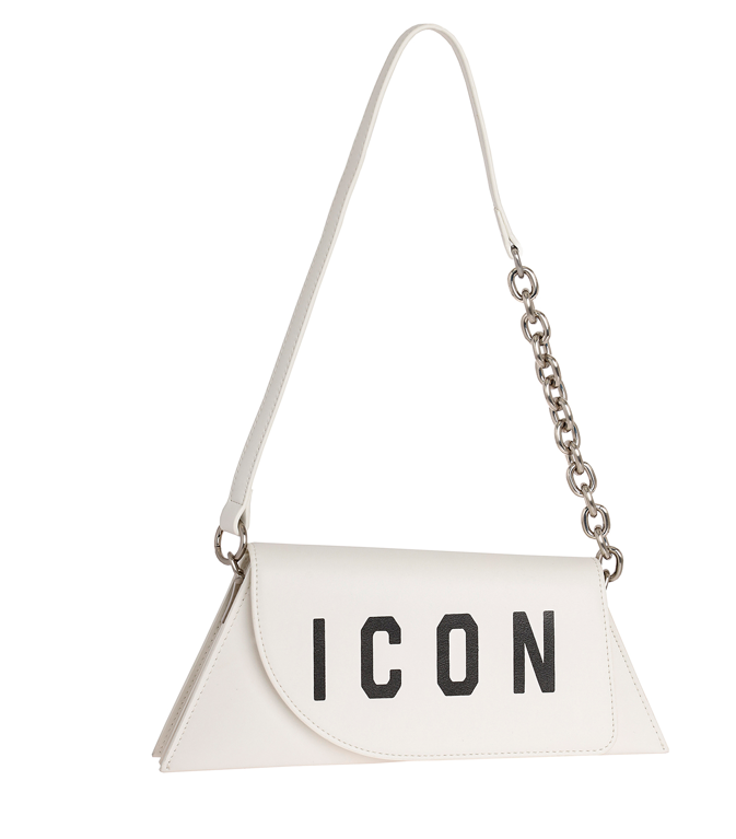 Icon Borsa a Mano/Tracolla Bianca Yara ICBS06A01