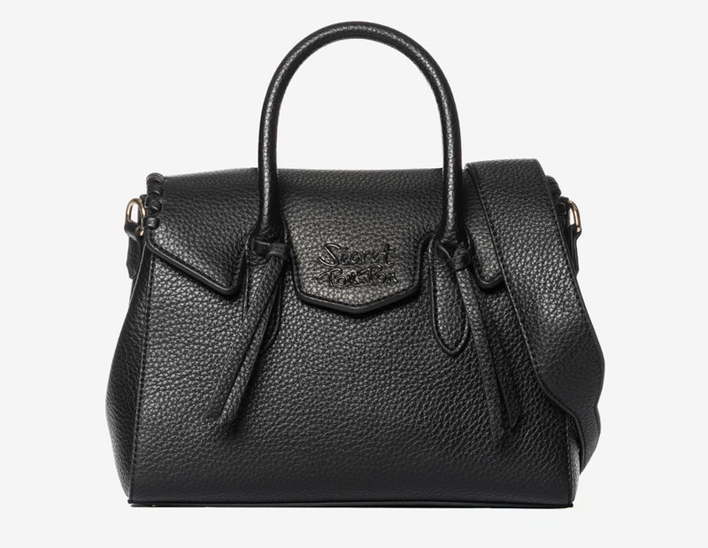 Secret Pon Pon Borsa a mano Layla Small Black