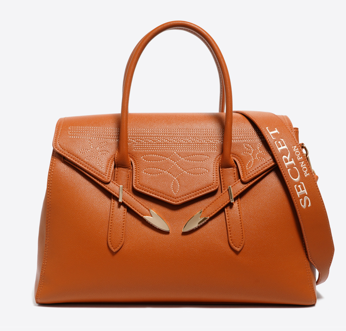 Secret Pon Pon Borsa a mano/Tracolla Yalis Rodeo Large Tan