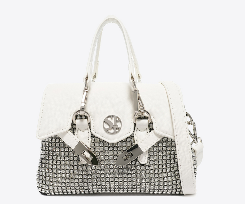 Secret Pon Pon Borsa a mano/Tracolla Quiny Twinkle Xsmall White