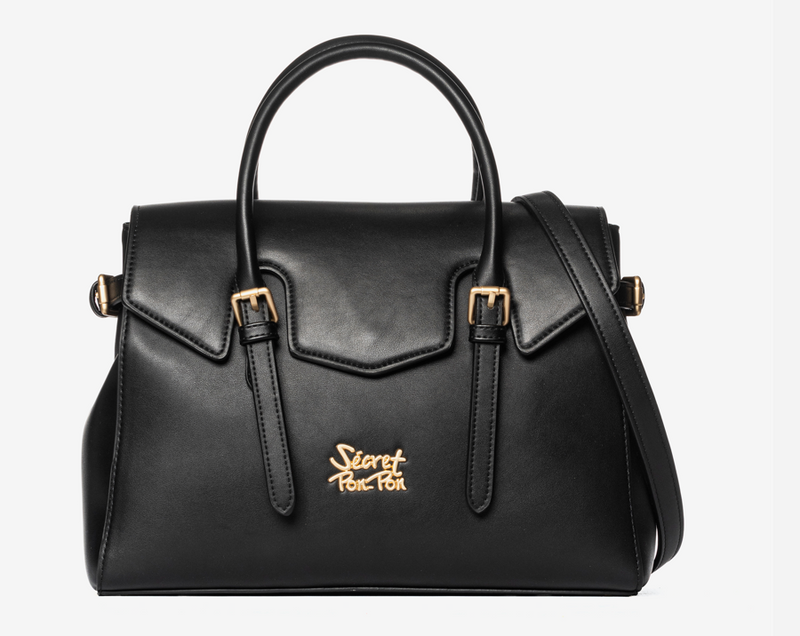 Secret Pon Pon Borsa a mano/Tracolla Luisita Medium Black