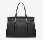Secret Pon Pon Borsa a mano/Tracolla Yalis Grain Medium Black