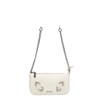 Gio Cellini Borsa a Spalla Bianca KK067