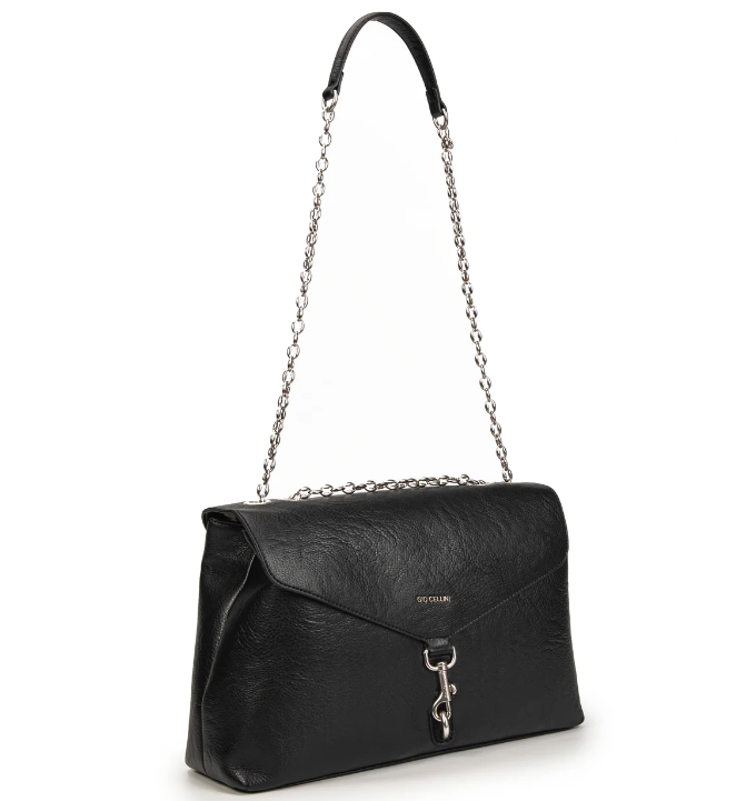 Gio Cellini Borsa a Spalla/Tracolla Nera JJ085