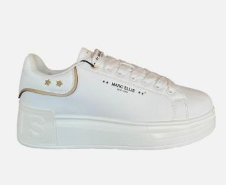 Marc Ellis Scarpe Sintra Full Whi-Gold FW25/6001