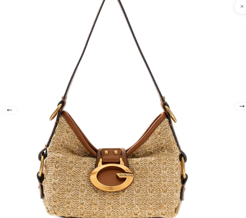 Guess Borsa a Spalla Camden Natural RB930818