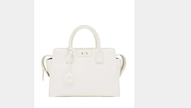 Armani Exchange Borsa A Mano Bianca  XW002158