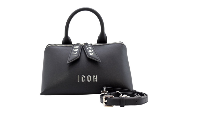 Icon Borsa a Mano/Tracolla Nera Deva ICBS01A02