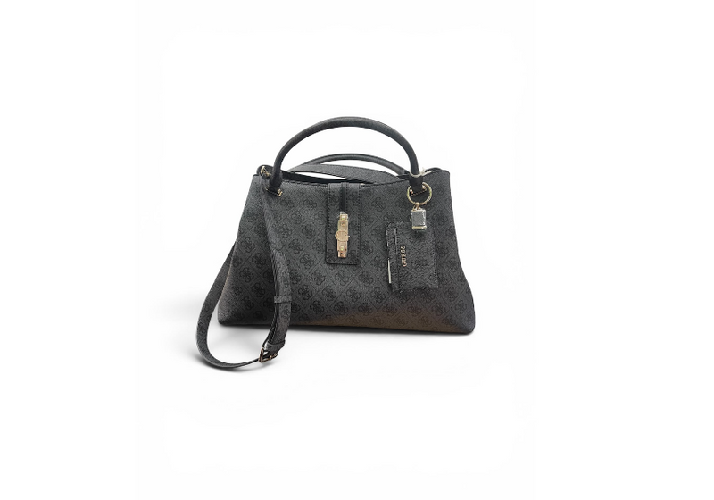 Guess Borsa a Mano/Tracolla Yvonne Logo Black Logo SG237822