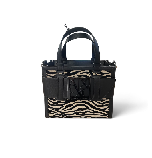 Armani Exchange Borsa a Mano/Tracolla XW000392 AF26445 BLACK/SCRIPT