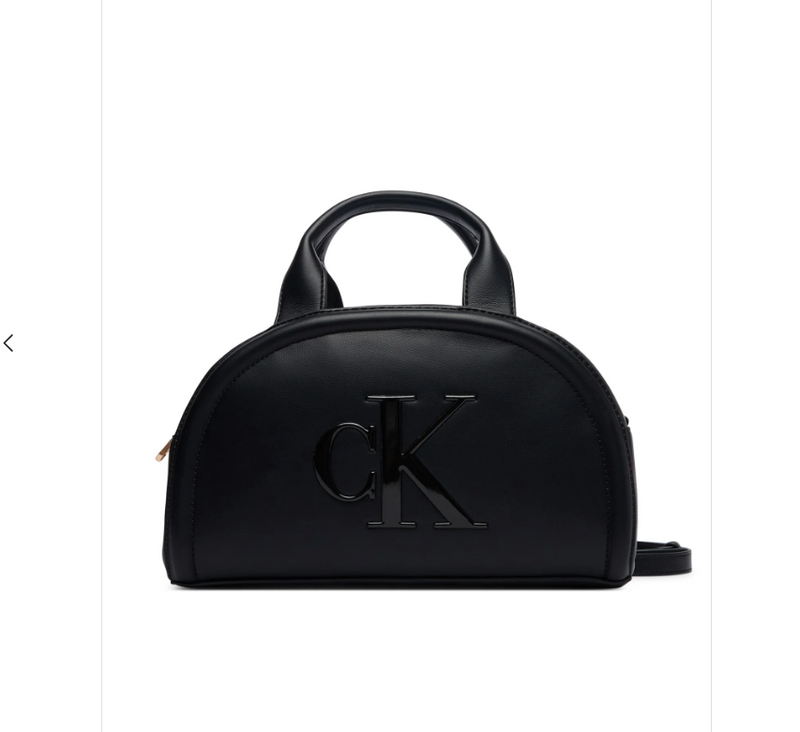 Calvin Klein Borsa A Mano/Tracolla Bold CK Dome Crossbody Black LV04F3895G UB1