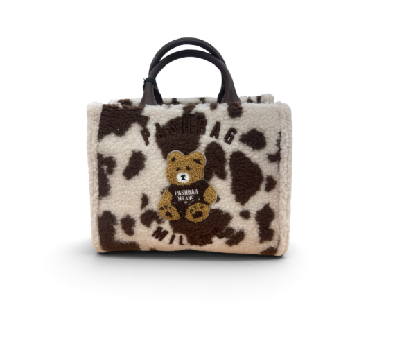 Pashbag Borsa a Mano/Tracolla 20172 Marge Shepherd Teddy Cow