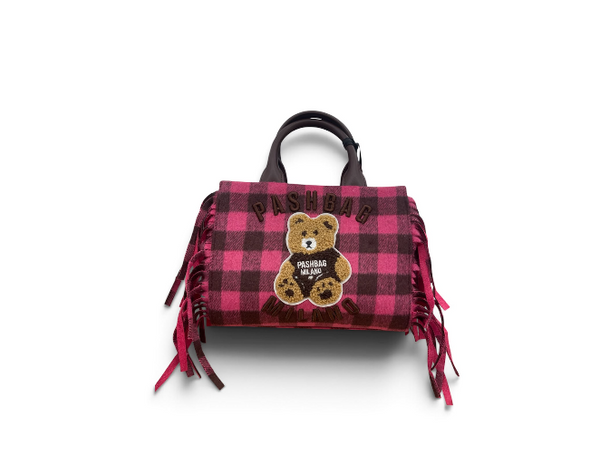 Pashbag Borsa a Mano/Tracolla 20153 Mini Marge Shepherd Yard Fuxia