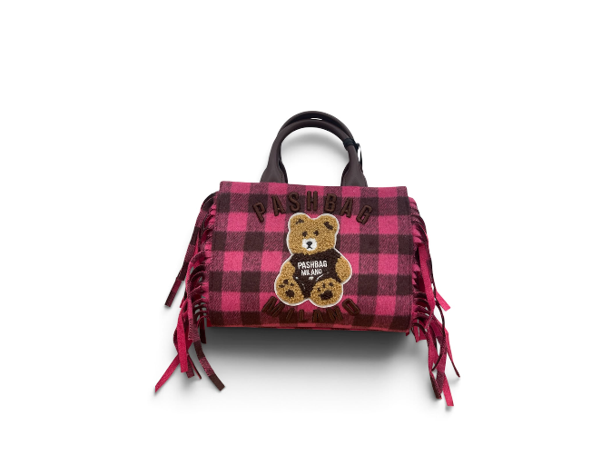 Pashbag Borsa a Mano/Tracolla 20153 Mini Marge Shepherd Yard Fuxia