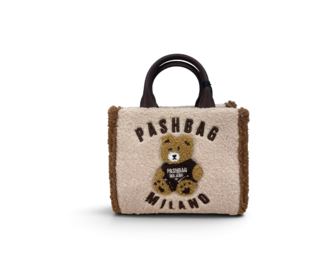 Pashbag Borsa a Mano/Tracolla 20166 Mini Marge Shepherd Court Ivory