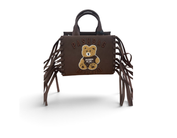 Pashbag Borsa a Mano/Tracolla 20143 Mini Marge Shepherd Suede Brown