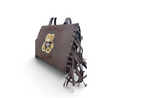 Pashbag Borsa a Mano/Tracolla 20142 Marge Shepherd Teddy Suede Brown