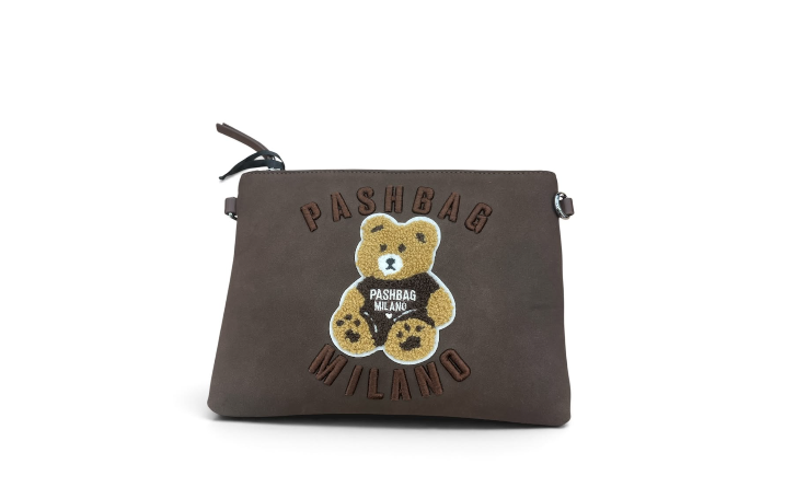 Pashbag Borsa a Mano/Tracolla 20455 Sophie Shepherd Suede Brown