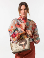Borsa con Manico Corto e Tracolla Tulip Anekke 43701-435