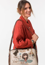 Borsa Quadrata Con Manico Corto Tulip Anekke 43701-431