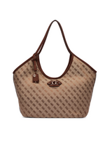 Guess Borsa a Mano Samantha Latte Logo / Brown JC231323