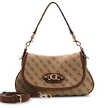 Guess  Borsa a Mano Samantha Guess Latte Logo/Brown JG231319