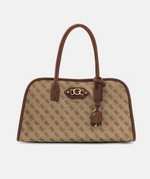 Guess Borsa A Mano Samantha Latte Logo/Brown  JG231306