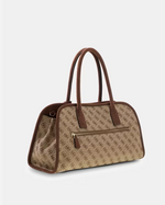 Guess Borsa A Mano Samantha Latte Logo/Brown  JG231306