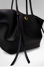 GUESS Borsa A Mano In Pelle Nera Allegra BG223723