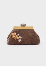 Nalì Pochette Malaga a Mano Con Fiori SNPC0025