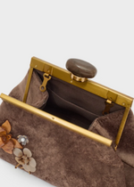 Nalì Pochette Malaga a Mano Con Fiori SNPC0025