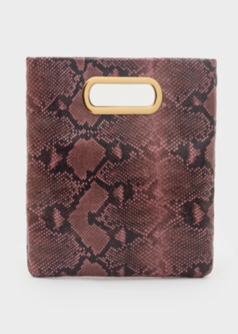 Nali' Borsa a Mano Noir + Tracolla Rosso NPBS0002