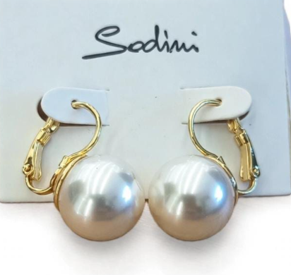 Sodini Orecchini perla Eve - Oro e bianco 912973