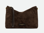 Gianni Chiarini Firenze  Borsa a Mano Nora Pouch Moka  + Tracolla 8057145825748