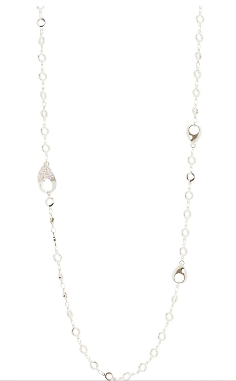 Sodini Collana lunga anelli e gocce Deva - Argento 842525A