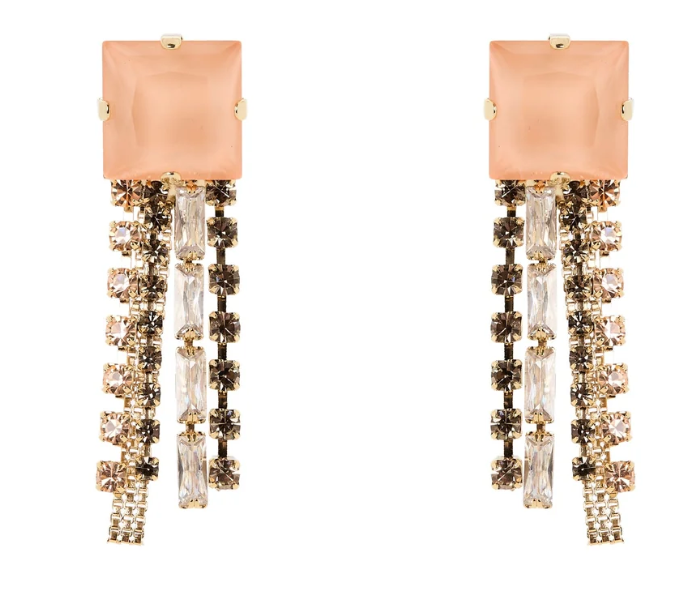 Sodini Orecchini cristallo frangia Hera - Multicolor 552475