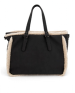 Icon Borsa a Mano + Tracolla Nera  ICBS28A01