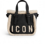 Icon Borsa a Mano + Tracolla Nera Piccola  ICBS28A02