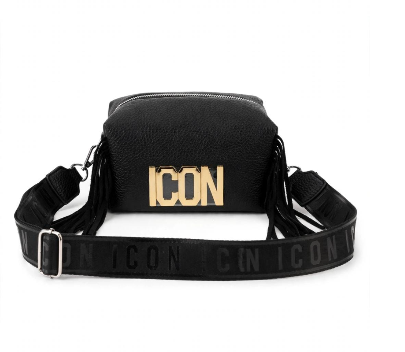 Icon Borsa Tracolla Nera ICBS25A01