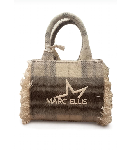 Marc Ellis Buby Plaid S Dark Beige