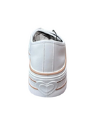 Icon Scarpa Bianca con scritta Oro