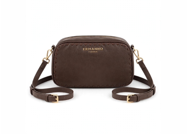 Ermanno Scervino Camera Bag Barbara Dark Brown