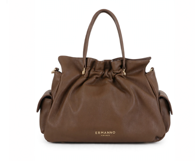 Ermanno Scervino Large Double Handle New Octavia Tan