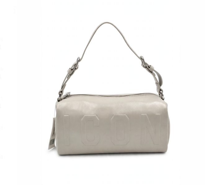 Icon Borsa a Spalla con Tracolla ICBS36A02 Ghiaccio