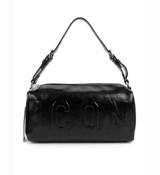 Icon Borsa a Spalla con Tracolla ICBS36A02 Nero