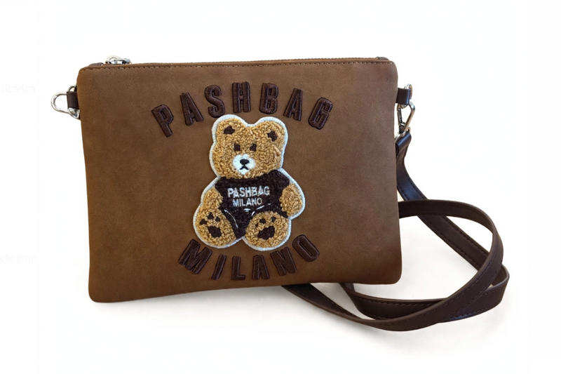 Pash Bag 20454 Sophie Shepherd Suede Camel