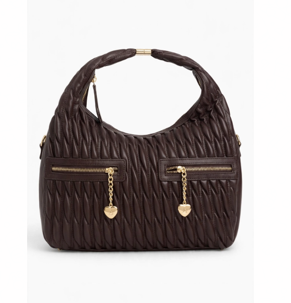 Pash Bag Borsa a Spalla Cioccolato 20625